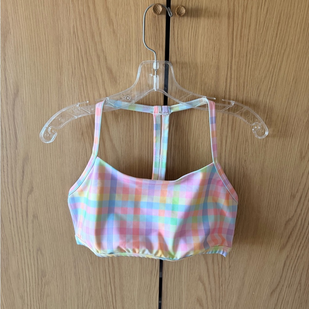 BEYOND YOGA Luxe T trap Bra size L
